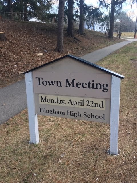 Unprecedented attendance expected at Town Meeting! - Hingham Anchor