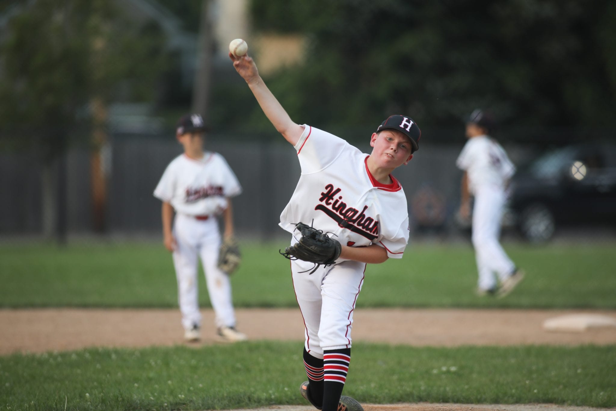 Grayson Bohane threw a complete game in the fourth and final pool game on Wednesday night.