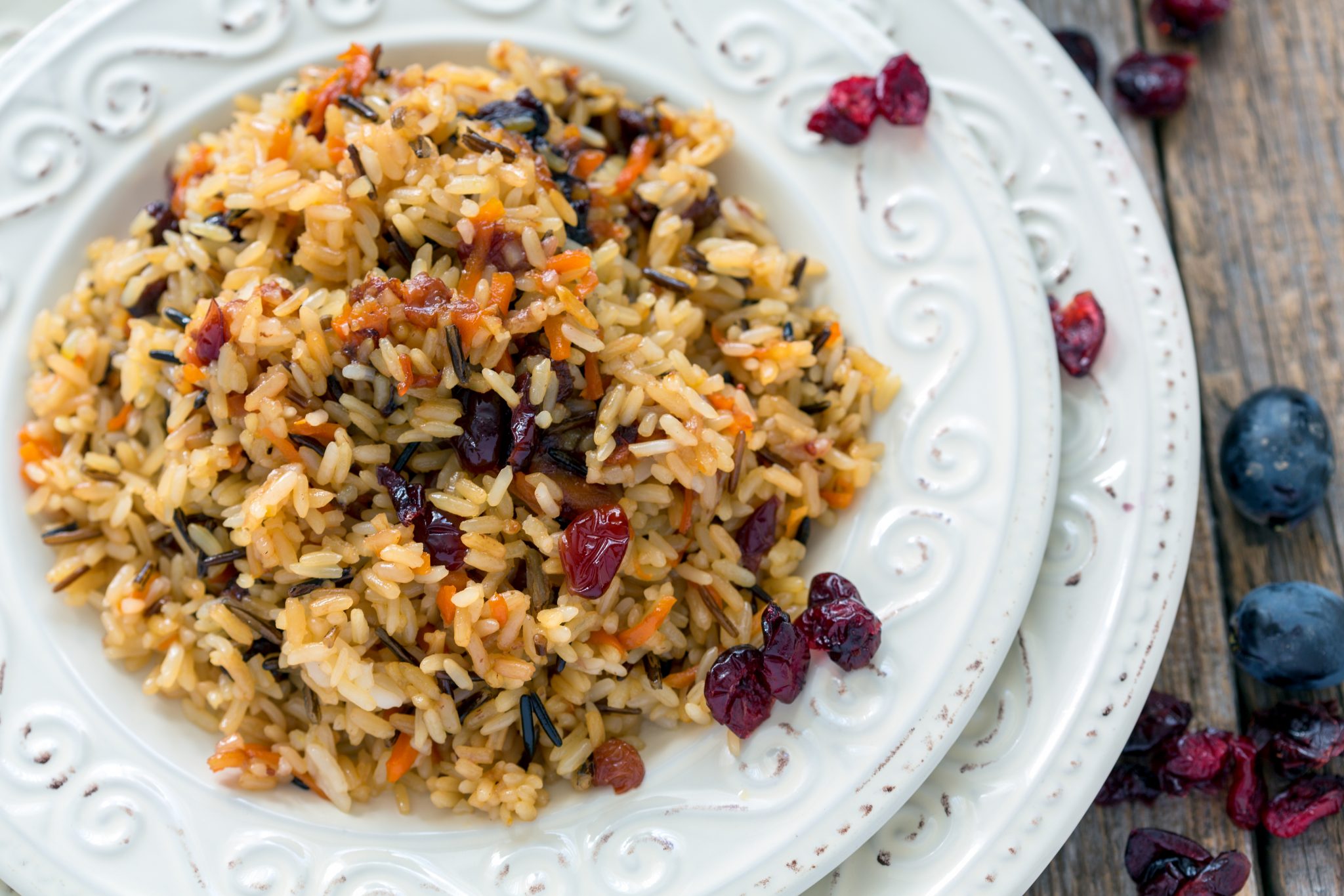 Jam Gourmet's Mixed Whole Grain Rice with Caramelized Onions