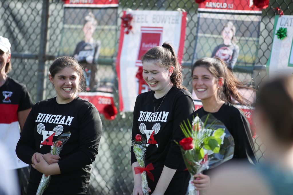 Congrats to seniors Agnes O'Reilly, Catelyn Arnold, and Teel Bowyer.