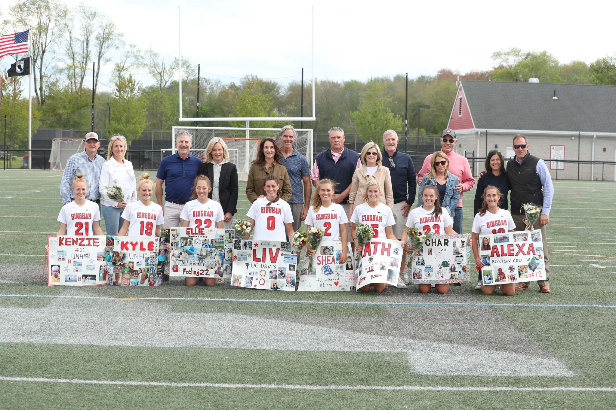 Congrats to the 8 seniors and their parents on a great high school career.