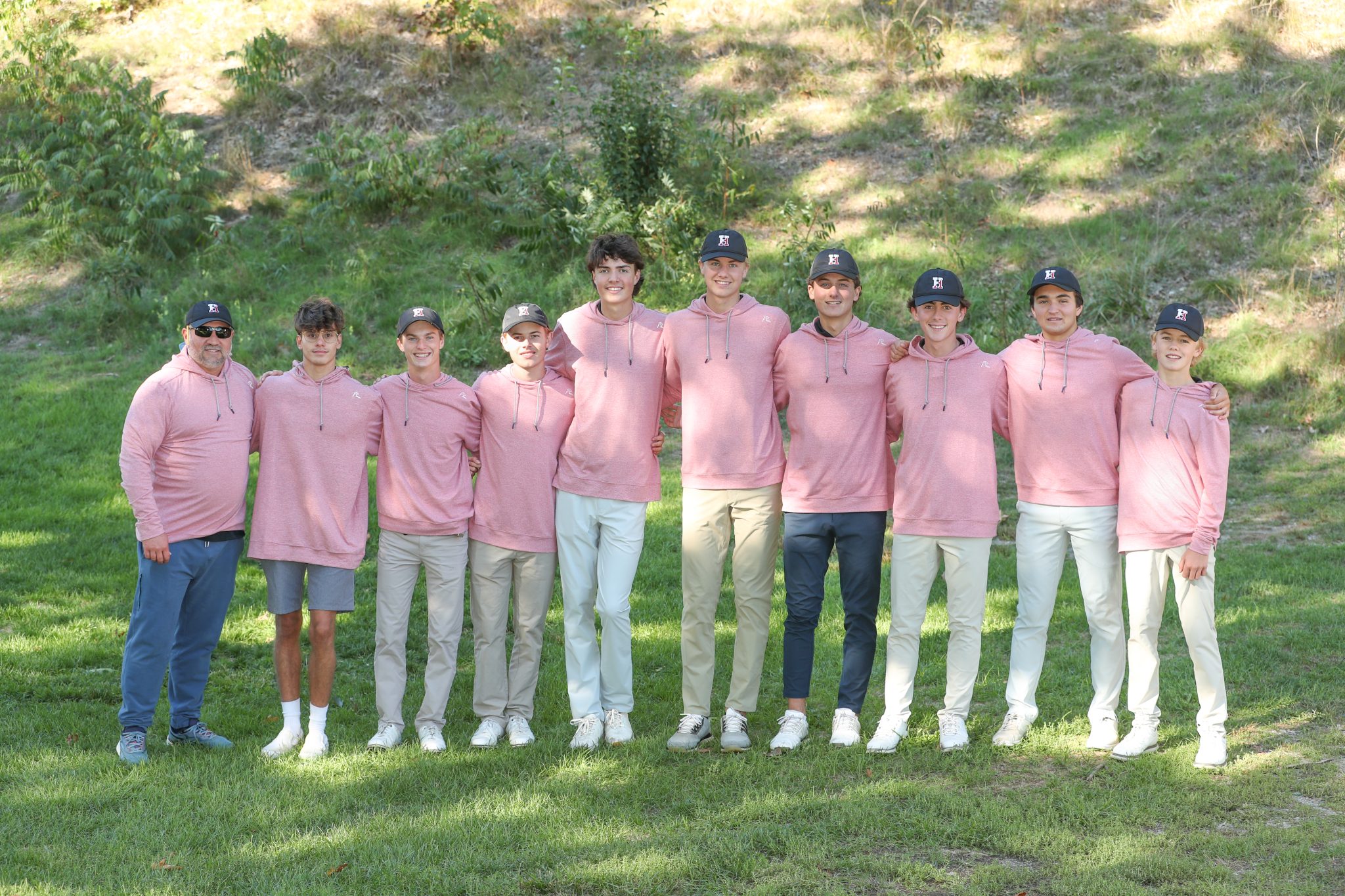 2022 Hingham Boys Varsity Golf Team - Patriot League Champions