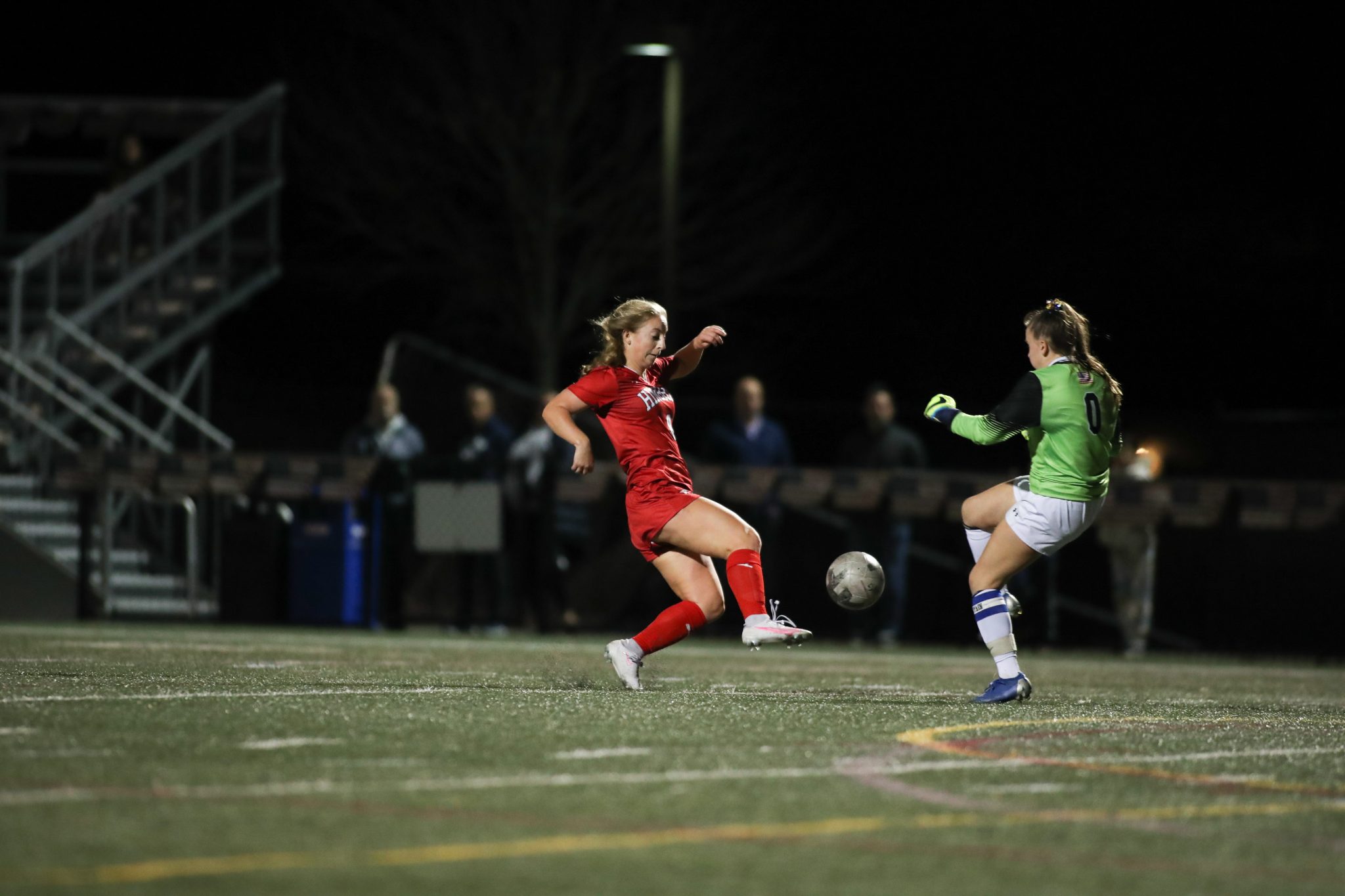Senior captain Sophie Reale tallied 4 goals (again) in Hingham's 6-0 win over Shrewsbury.