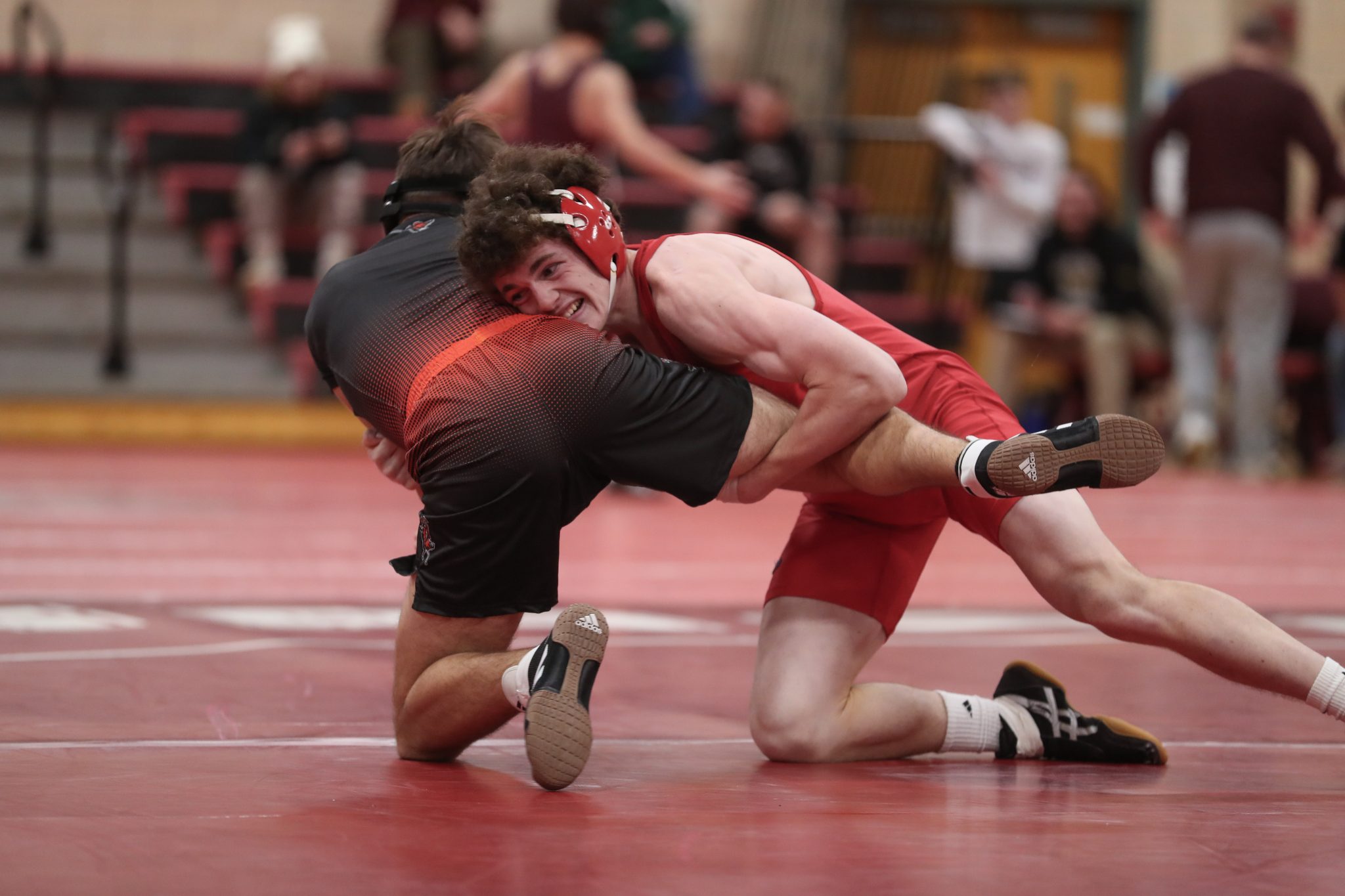 Senior Nick Kenn went 2-1 on the day including 1 pin. 