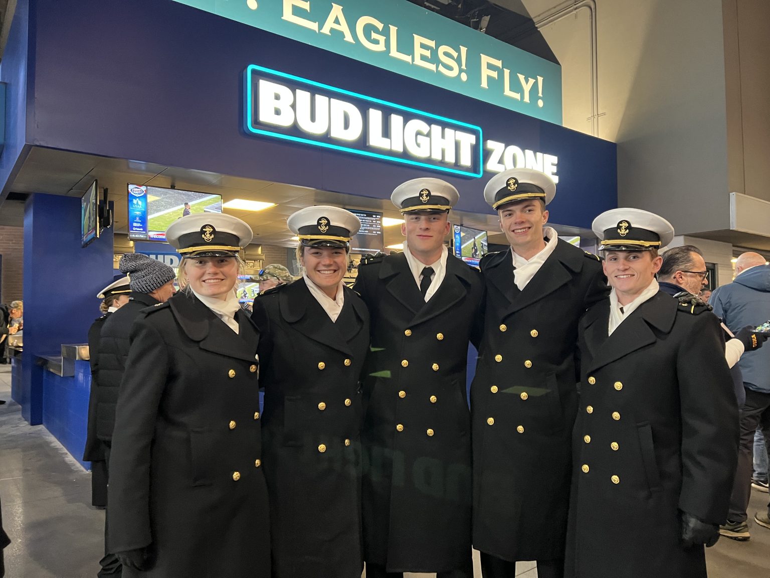 Midshipmen From Hingham Attend Army Navy Game Hingham Anchor