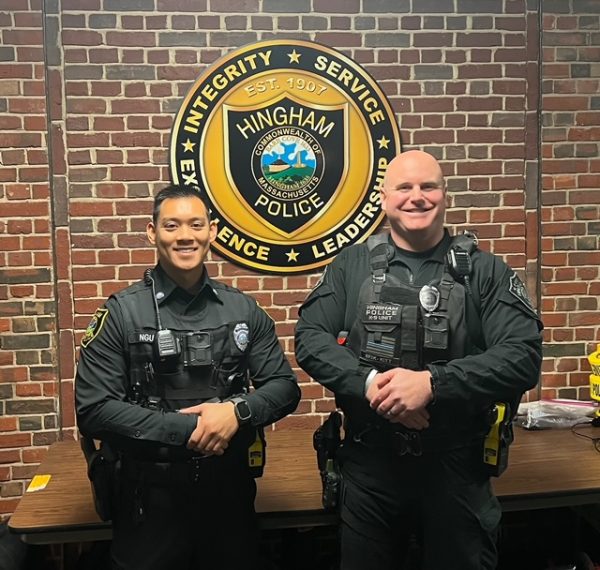 HPD awarded grant to equip officers with bodyworn cameras Hingham Anchor