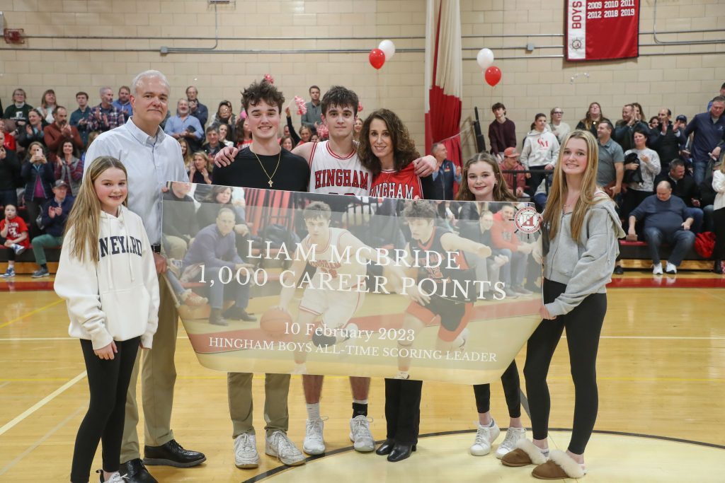 History Made as McBride First 1,000 Point Scorer for Boys