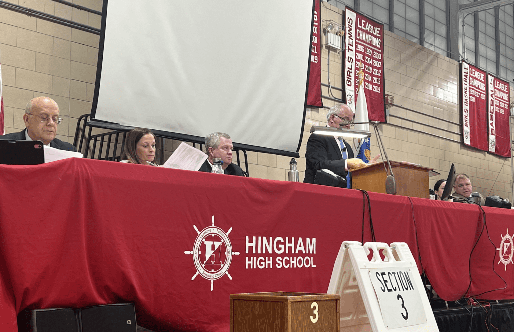 Live Updates: Town Meeting Night Two Articles 23-35 - Hingham Anchor