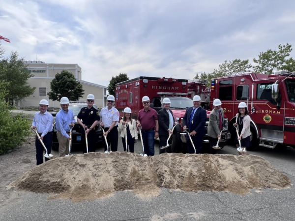 Hingham Breaks Ground at New Public Safety Facility - Hingham Anchor