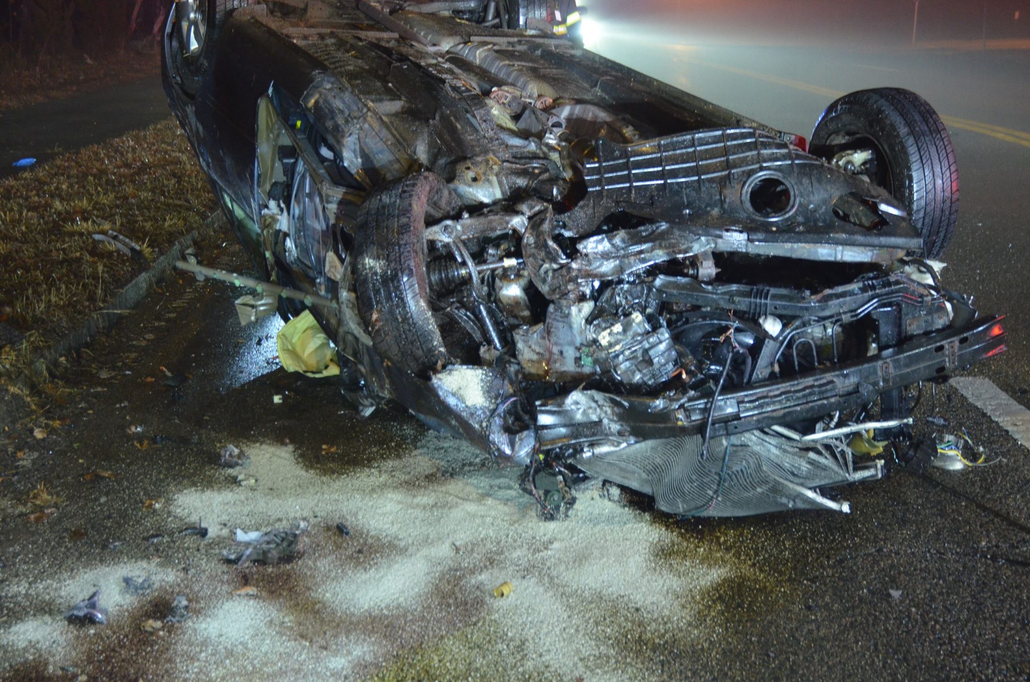 Driver Ejected During Roll Over Crash - Hingham Anchor
