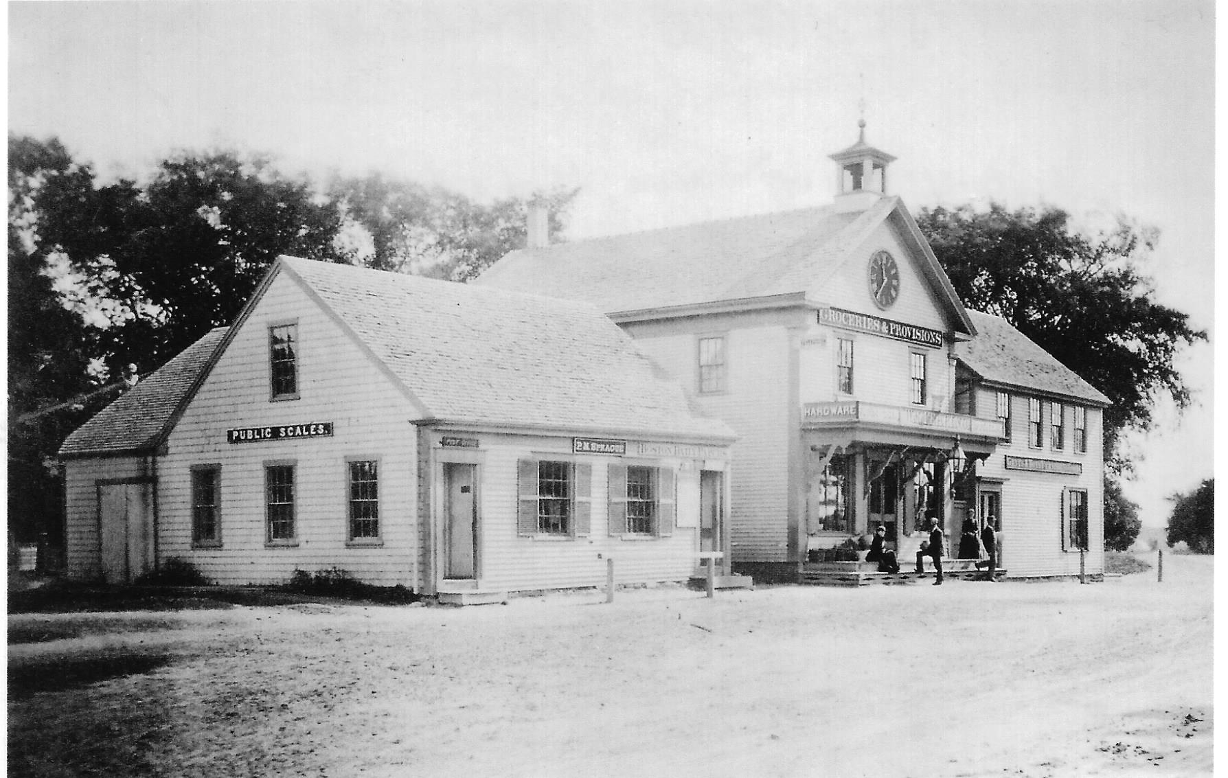 Inham Denter Way Back Wednesday: Hingham Center 1885 - Hingham Anchor