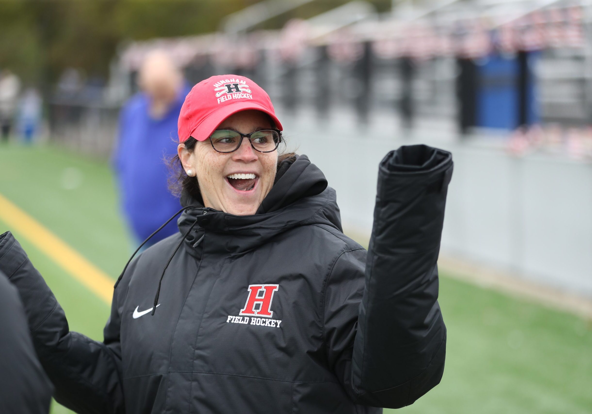 Head Coach Susan Petrie celebrates her 250th win on Saturday.