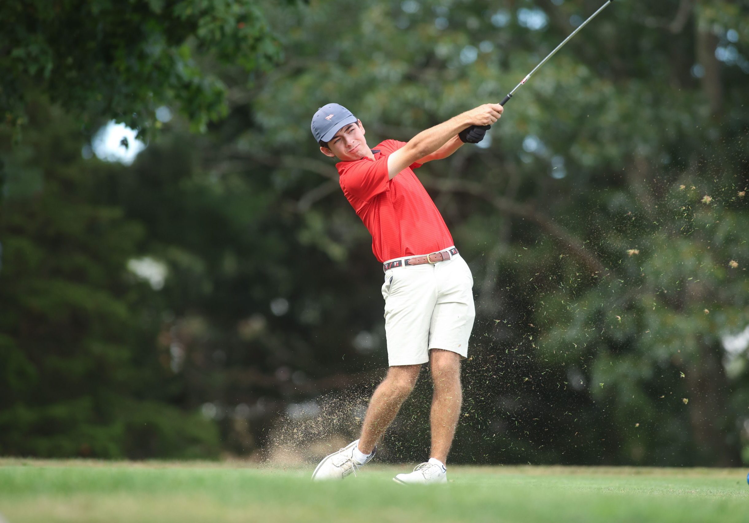 Senior captain Liam Jordan is one of many golfers consistantly putting up low scores each and every match.