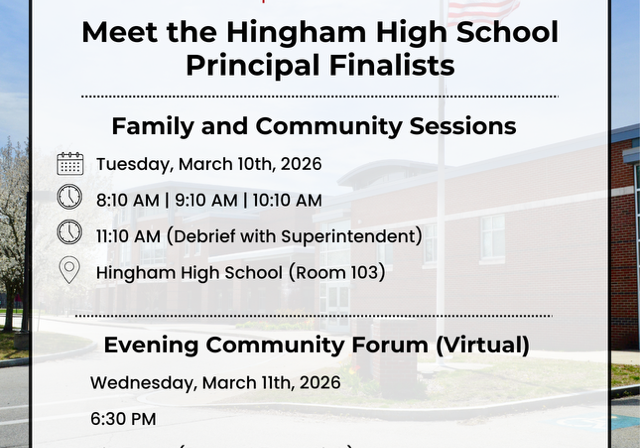 HHS Principal Finalists