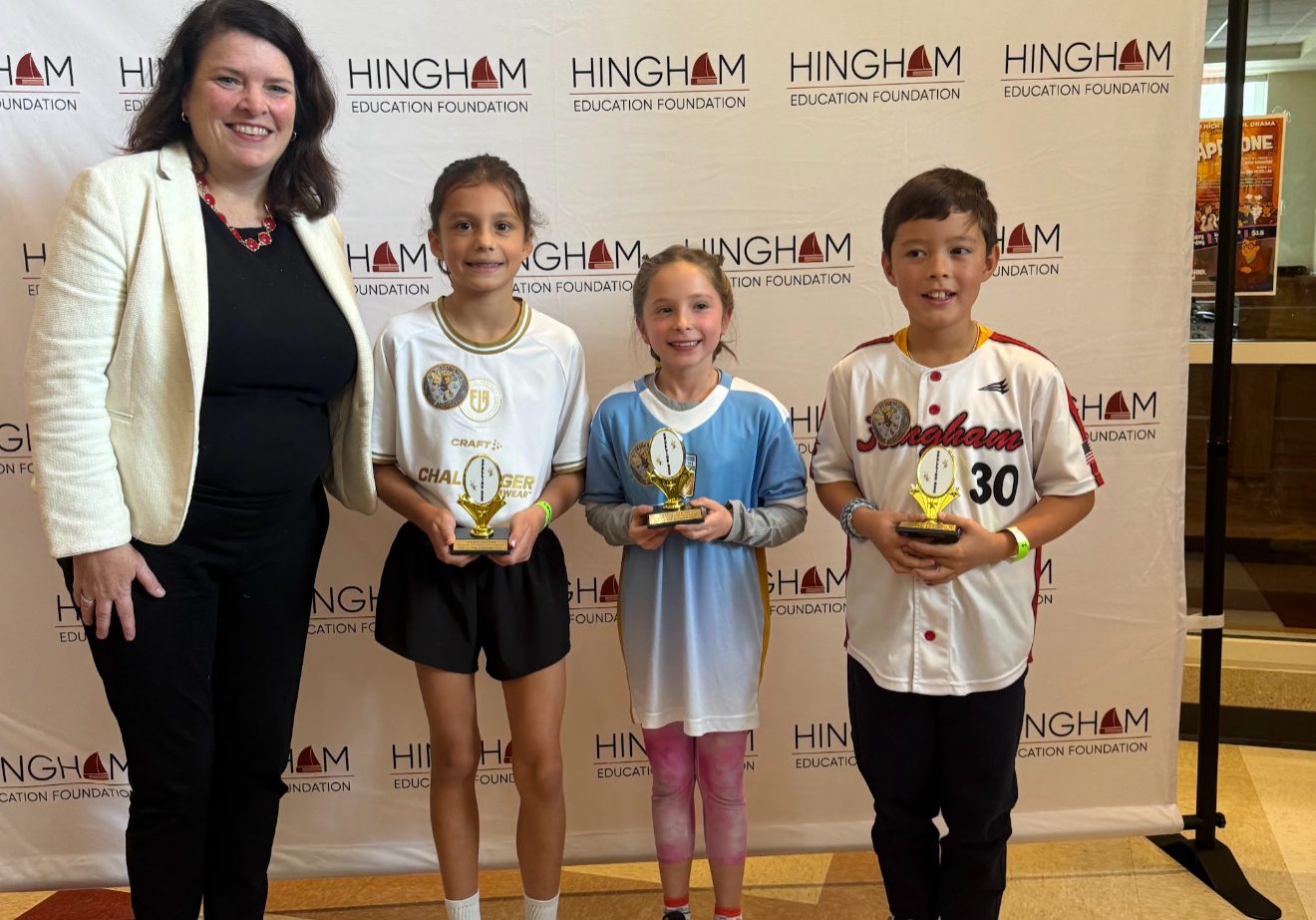 3rd grade champions - The Athletes from Foster School - Carter Barry, Madeleine Marcarelli, Emma Tzanetakos