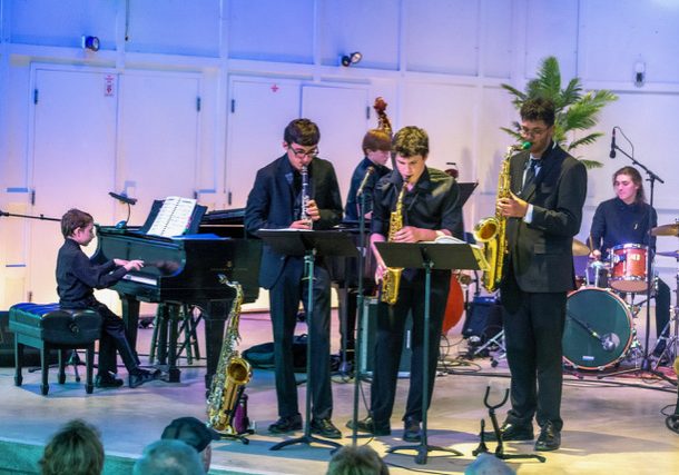 Summer Music Festival Jazz Combo performs at Sinatra Under the Stars (1)